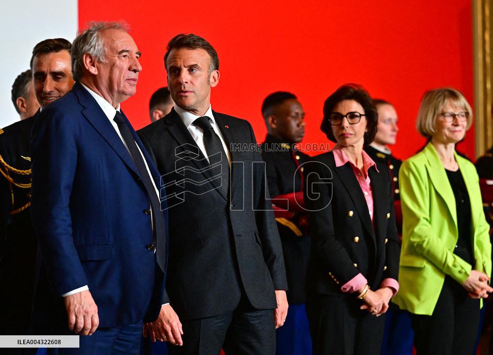 Macron Awards Those Involved In Notre Dame De Paris Cathedral Restorations - Paris