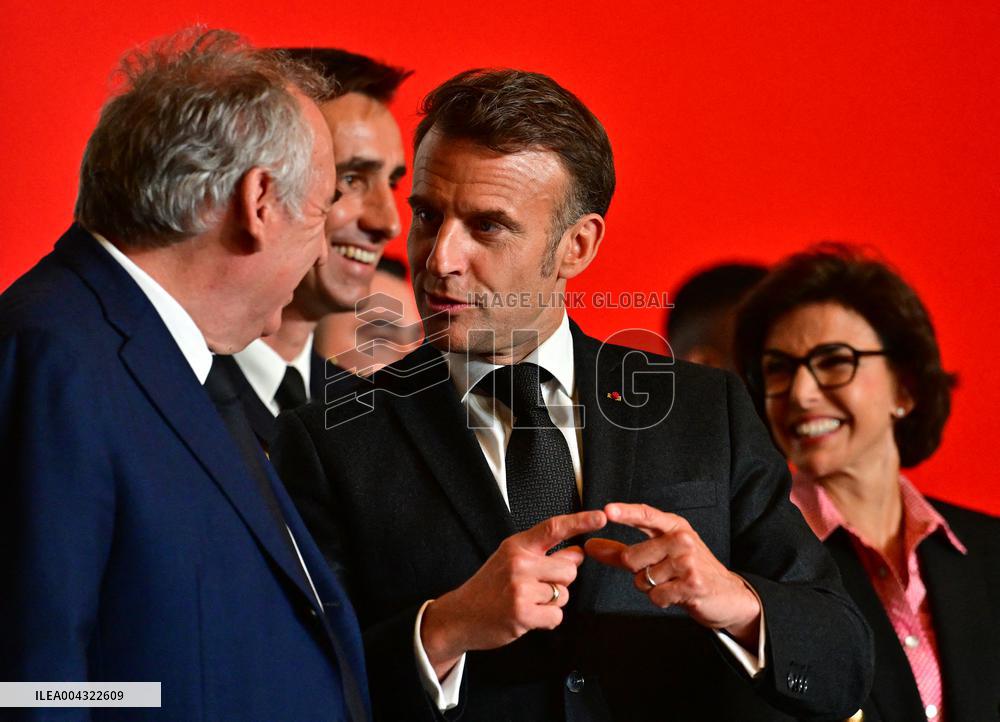 Macron Awards Those Involved In Notre Dame De Paris Cathedral Restorations - Paris