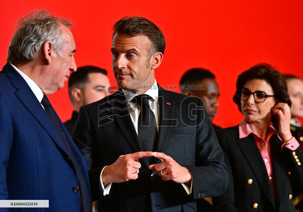 Macron Awards Those Involved In Notre Dame De Paris Cathedral Restorations - Paris