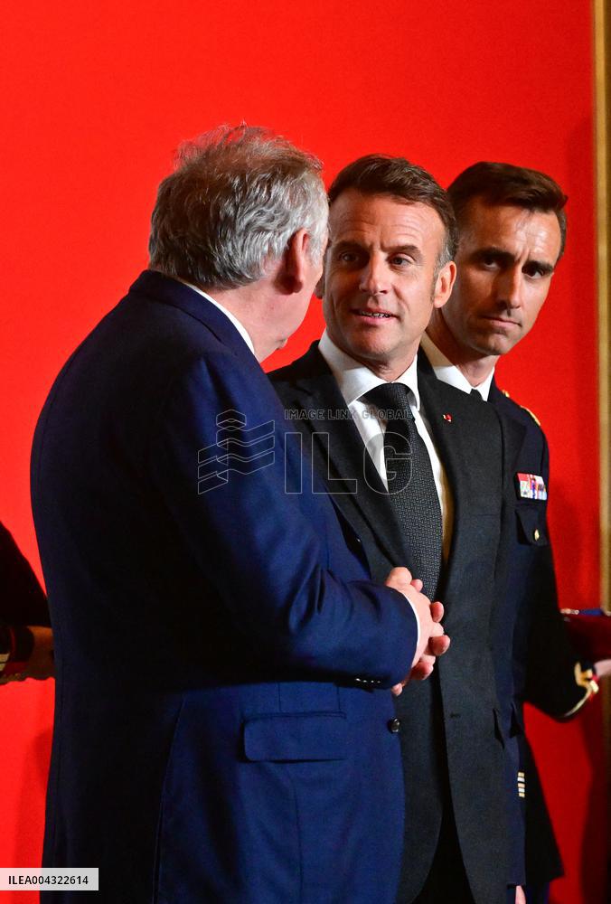 Macron Awards Those Involved In Notre Dame De Paris Cathedral Restorations - Paris