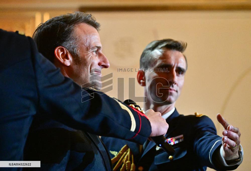 Macron Awards Those Involved In Notre Dame De Paris Cathedral Restorations - Paris