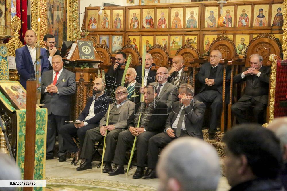 Christians Celebrate Palm Sunday in West Bank