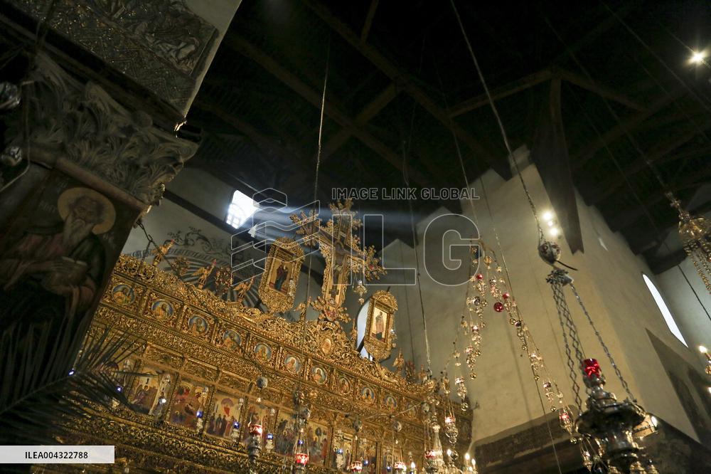Christians Celebrate Palm Sunday in West Bank