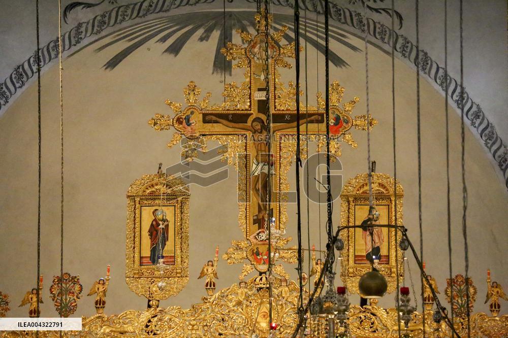 Christians Celebrate Palm Sunday in West Bank