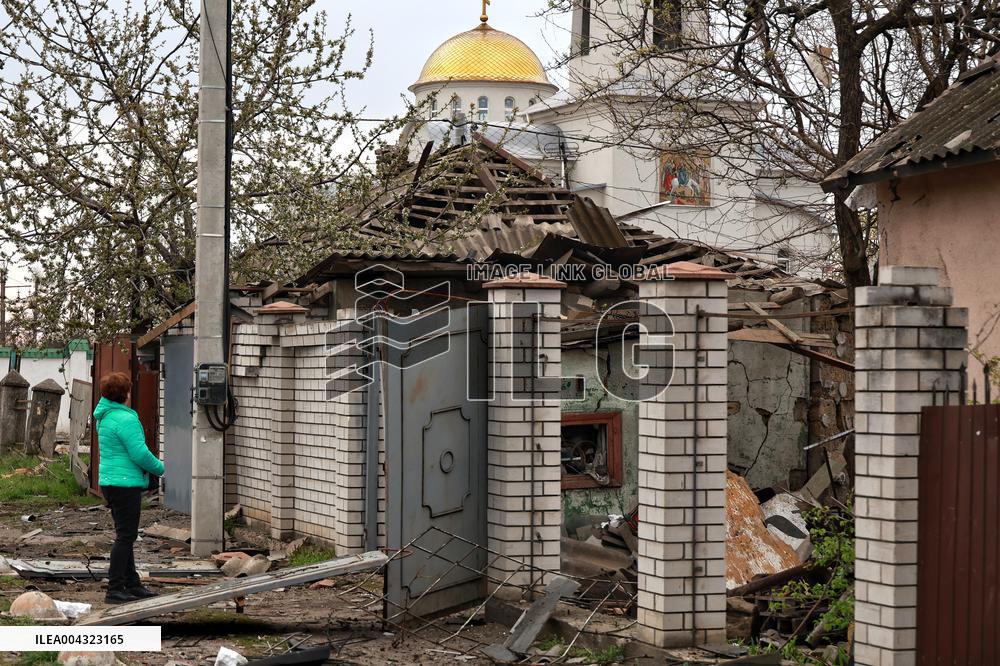 Odesa after Russias overnight drone attack