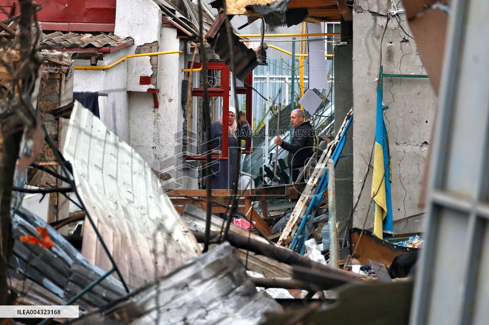Odesa after Russias overnight drone attack