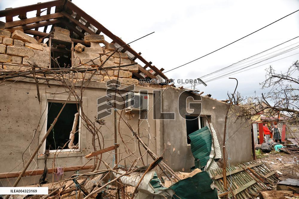 Odesa after Russias overnight drone attack