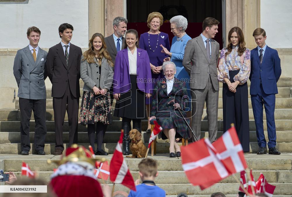 QUEEN MARGRETHE 85TH BIRTHDAY