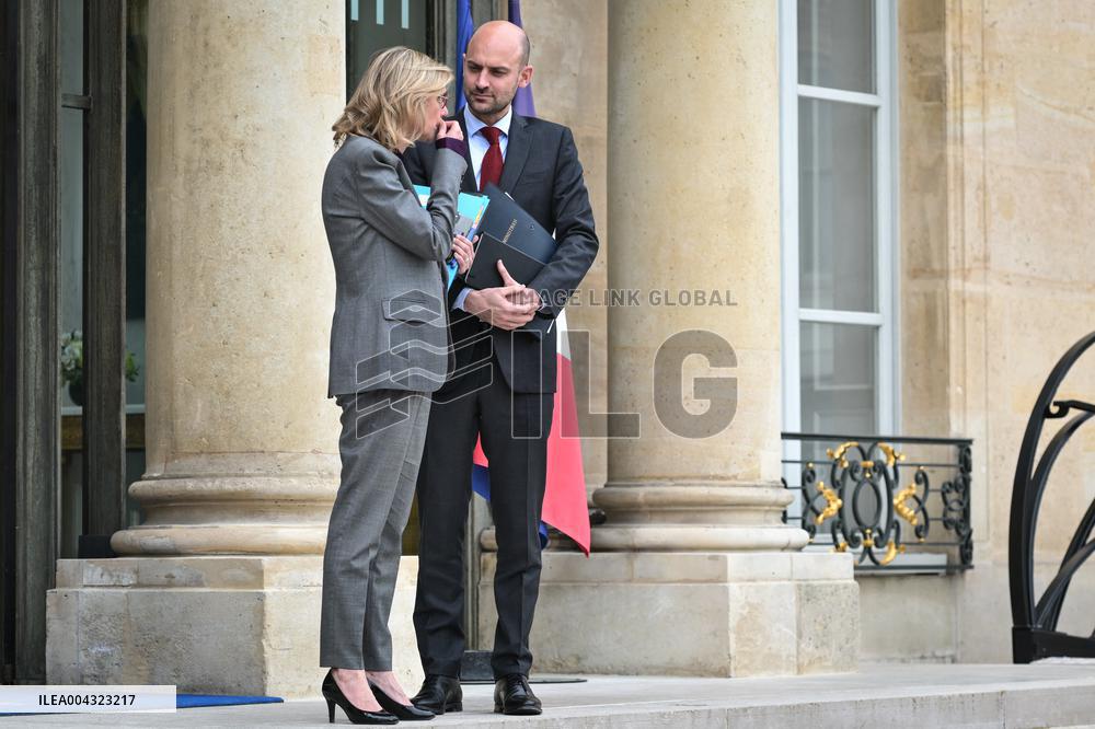 Council of Ministers at the Elysee Palace FA