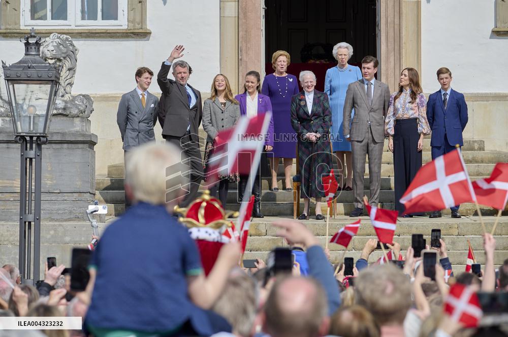 QUEEN MARGRETHE 85TH BIRTHDAY