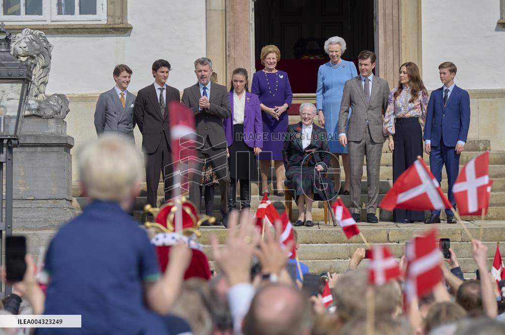 QUEEN MARGRETHE 85TH BIRTHDAY