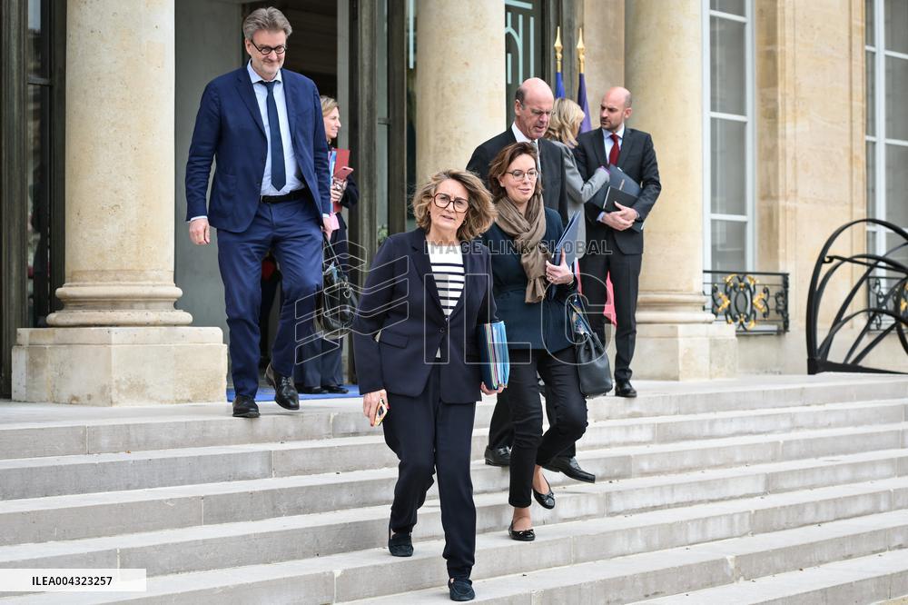 Council of Ministers at the Elysee Palace FA