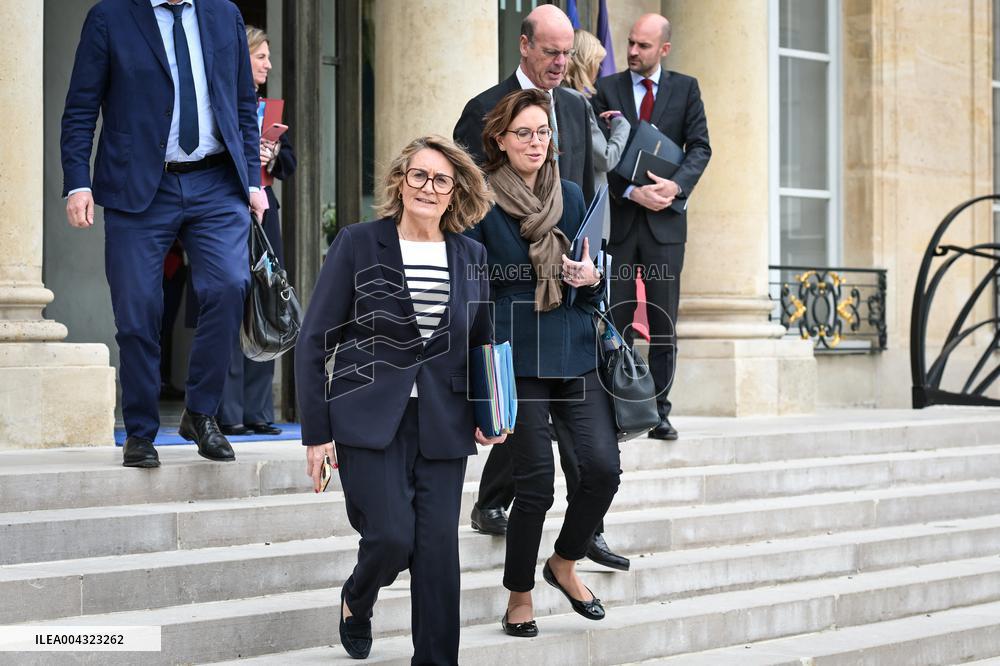 Council of Ministers at the Elysee Palace FA