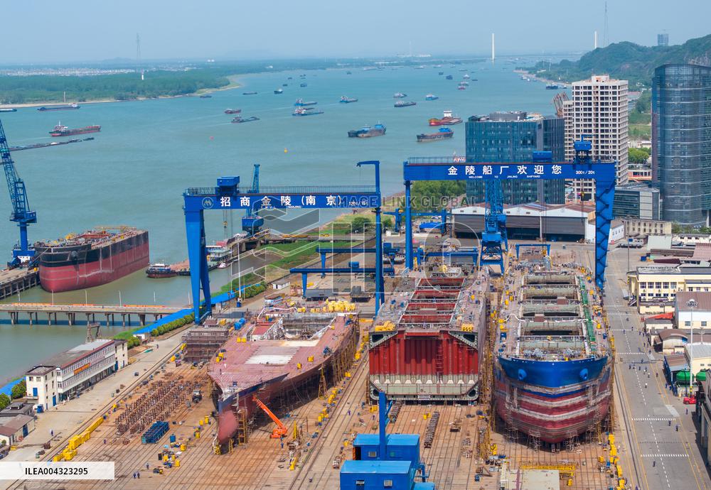Jinling Shipyard in Nanjing