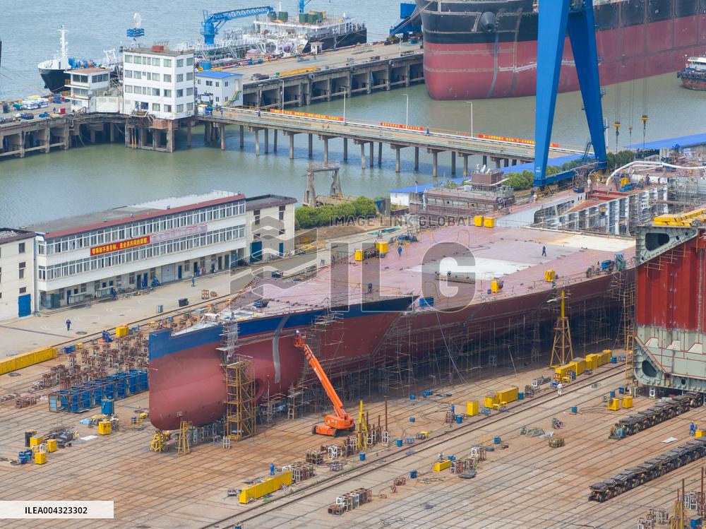 Jinling Shipyard in Nanjing