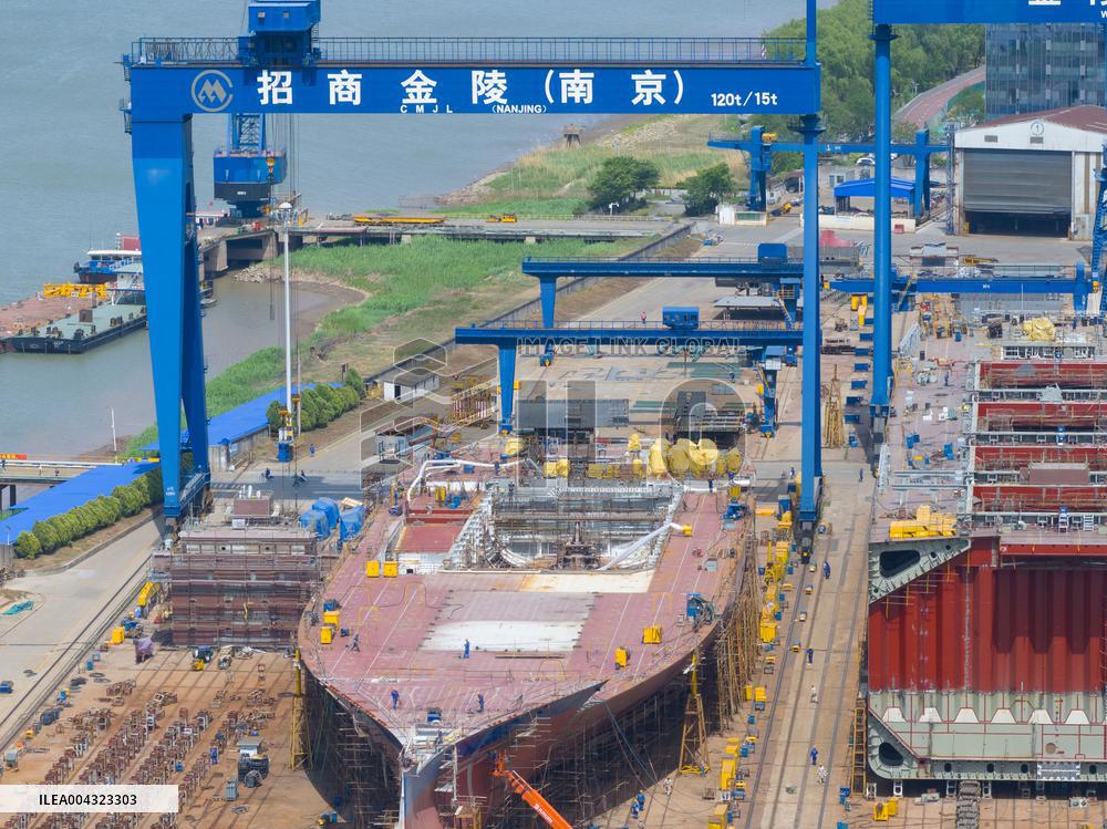 Jinling Shipyard in Nanjing