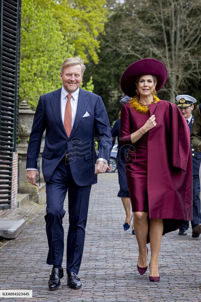Dutch Royals at Government Lunch for Sultan of Oman - Netherlands