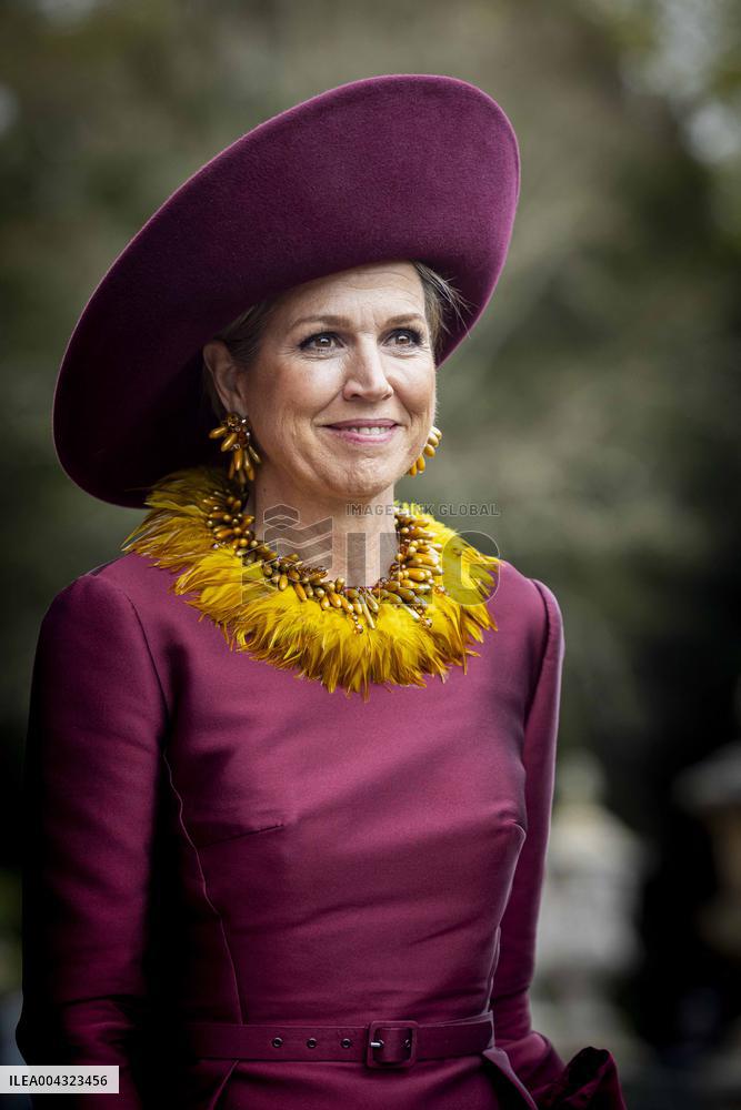 Dutch Royals at Government Lunch for Sultan of Oman - Netherlands
