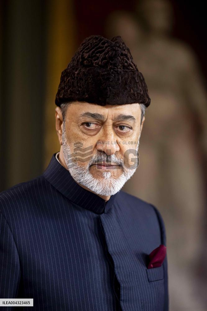 Dutch Royals at Government Lunch for Sultan of Oman - Netherlands