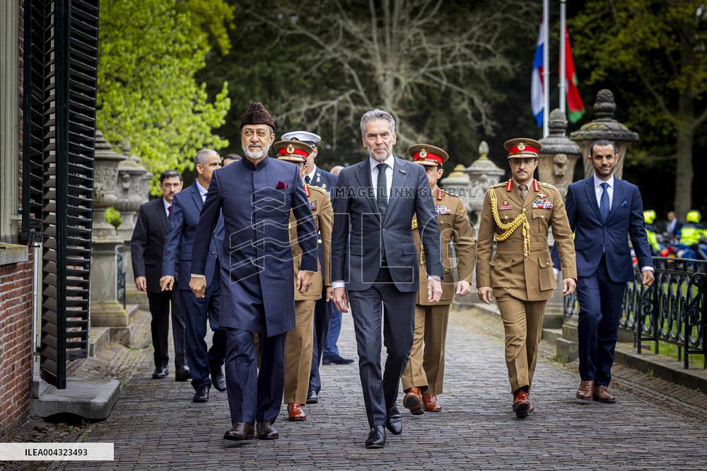 Dutch Royals at Government Lunch for Sultan of Oman - Netherlands