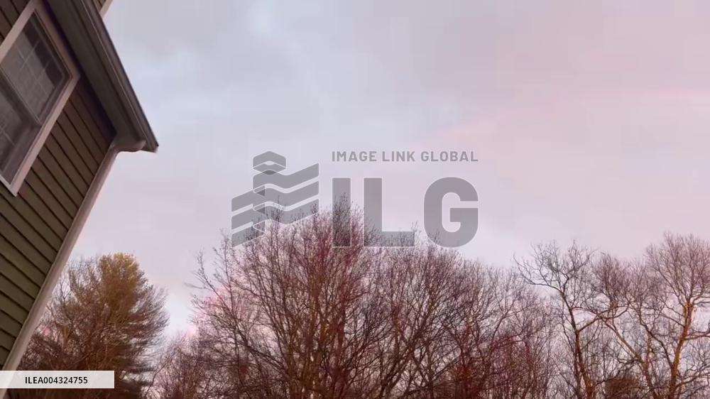 US: Stunning Spring Rainbow Seen After First Thunderstorm of Season in Massachusetts