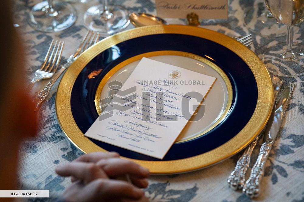 Trump At An Easter Prayer Service And Dinner - DC