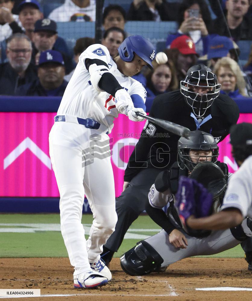 Baseball: Rockies vs. Dodgers