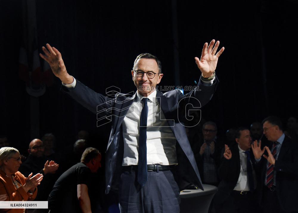 Bruno Retailleau At A Meeting - Rosny Sous Bois