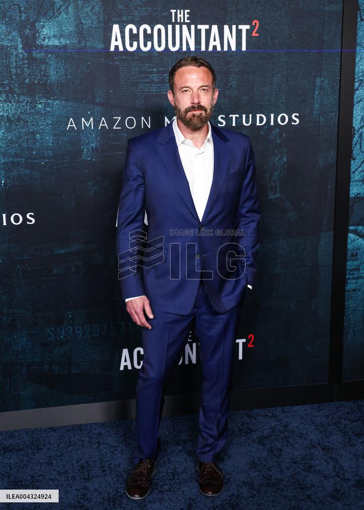 Ben Affleck At Premiere Of Amazon MGM Studios The Accountant 2 - LA