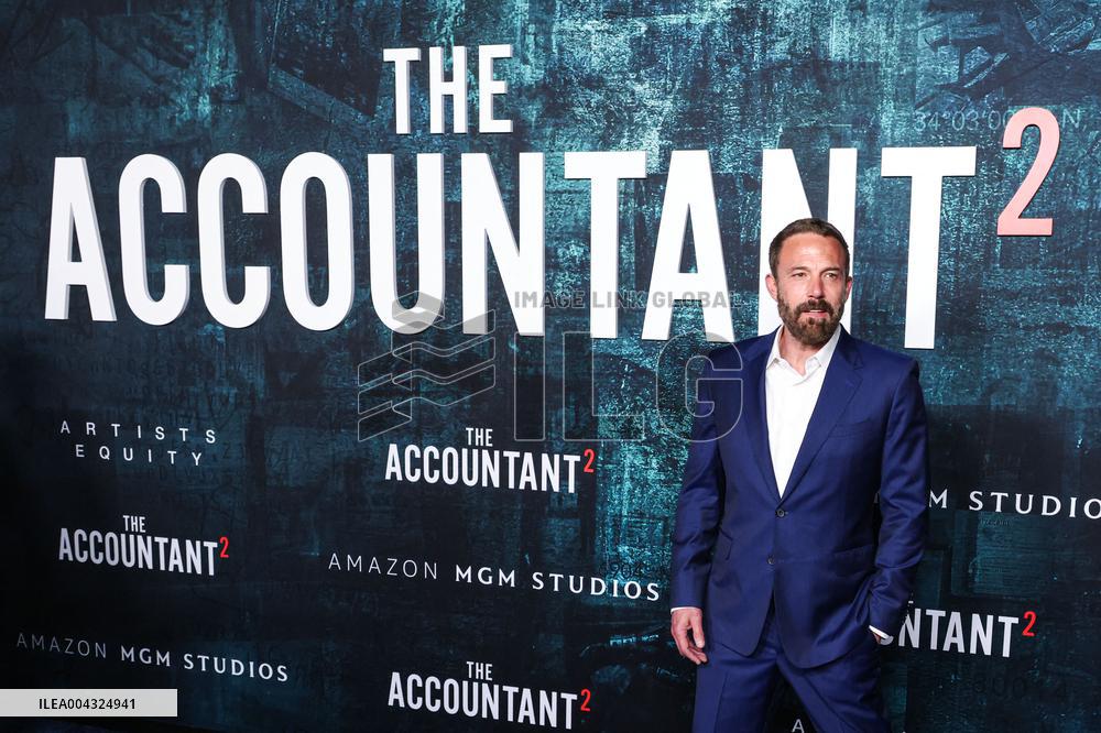 Ben Affleck At Premiere Of Amazon MGM Studios The Accountant 2 - LA
