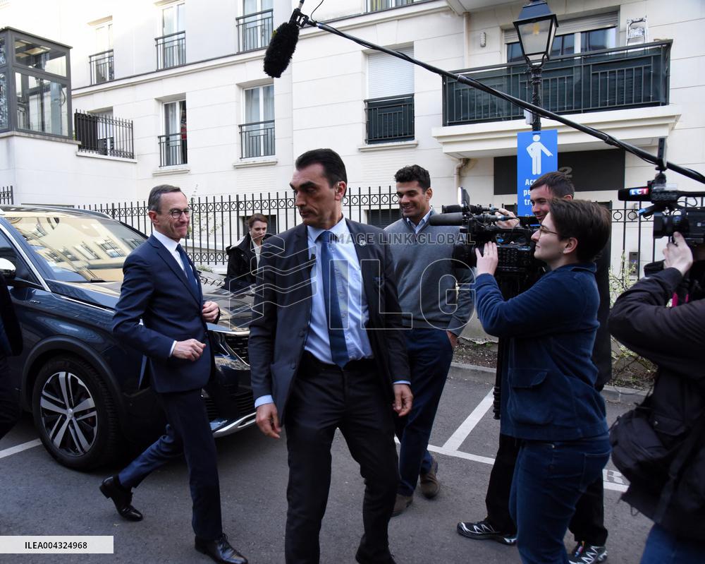Bruno Retailleau At A Meeting - Rosny Sous Bois