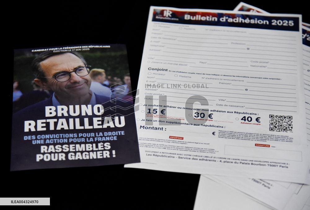 Bruno Retailleau At A Meeting - Rosny Sous Bois