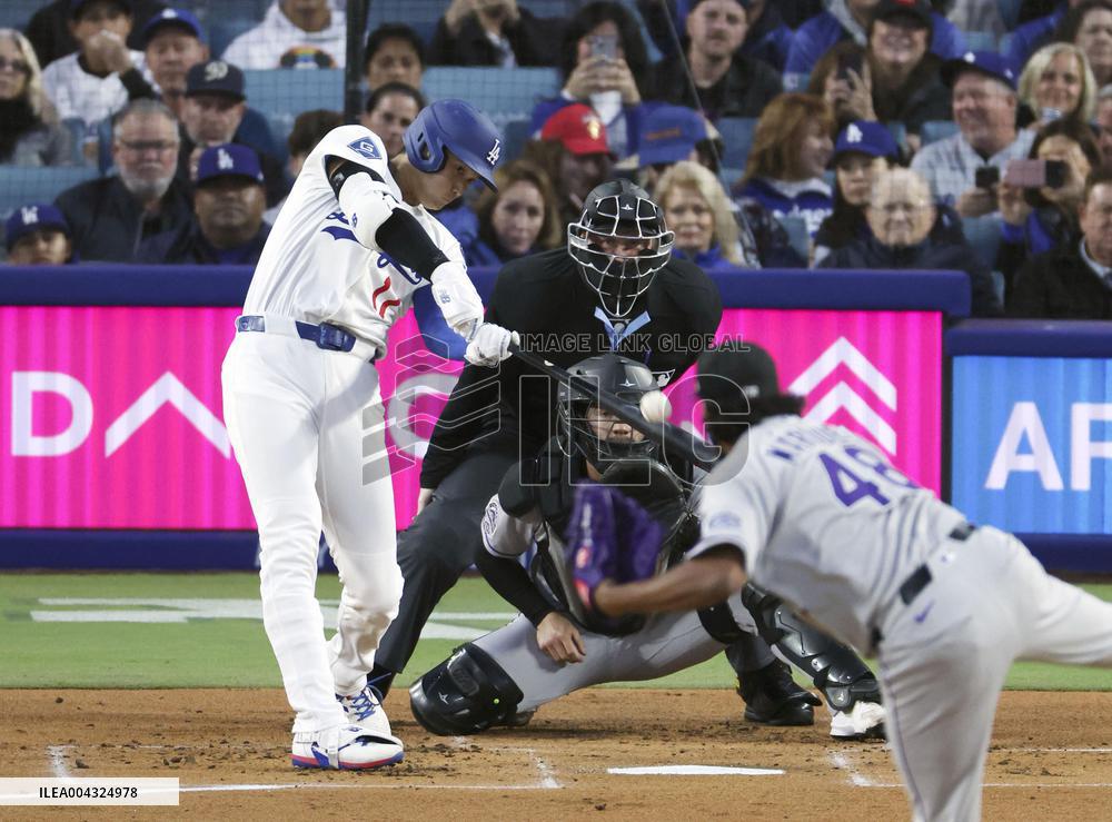 Baseball: Rockies vs. Dodgers
