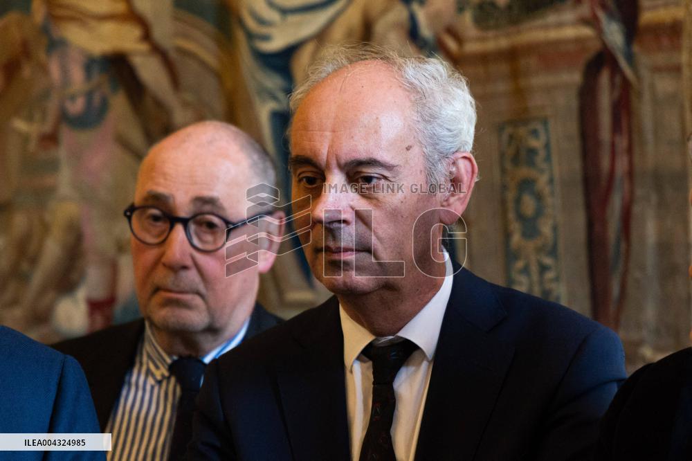 Francois Bayrou Receives Boualem Sansal s Support Committee - Paris