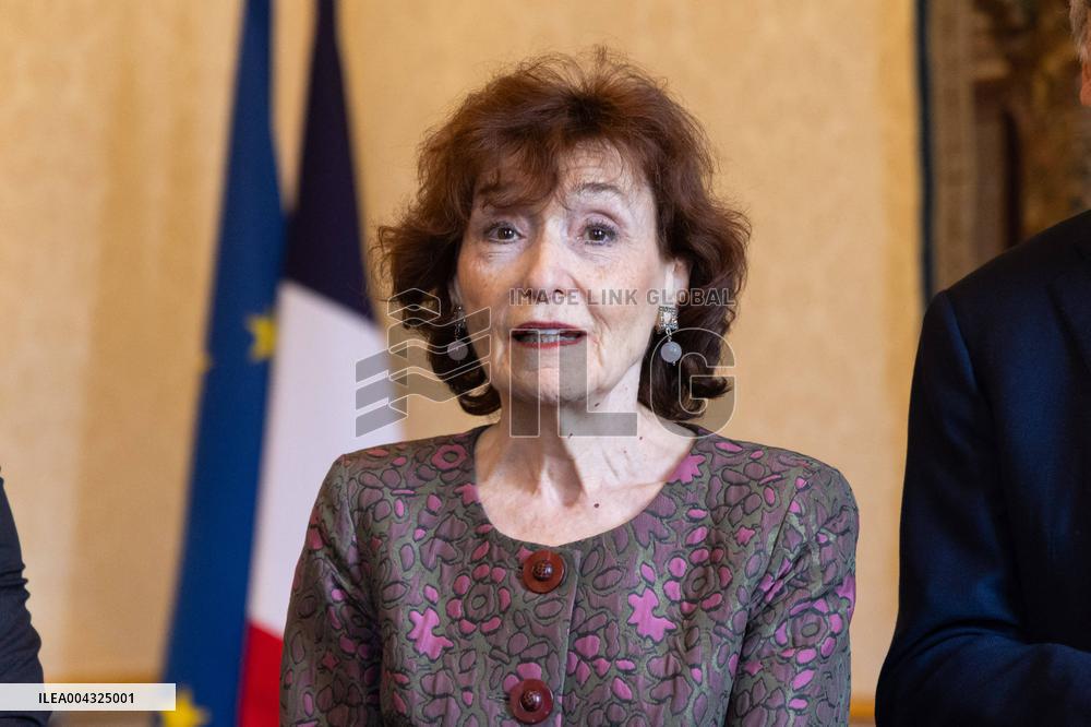 Francois Bayrou Receives Boualem Sansal s Support Committee - Paris