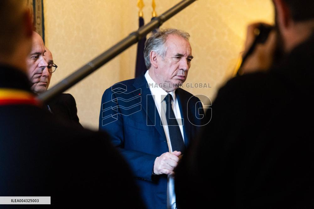 Francois Bayrou Receives Boualem Sansal s Support Committee - Paris