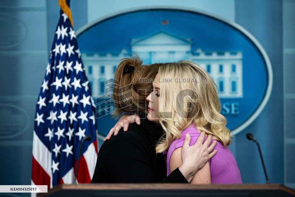 News Conference In The James S. Brady Press Briefing Room - DC