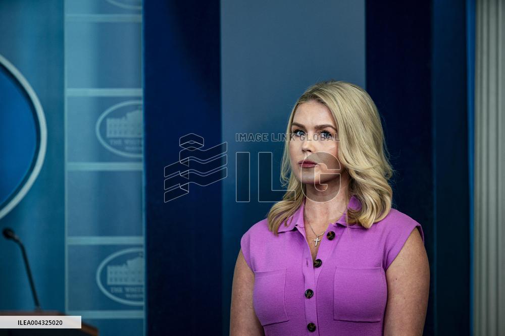 News Conference In The James S. Brady Press Briefing Room - DC