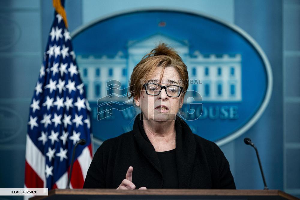 News Conference In The James S. Brady Press Briefing Room - DC