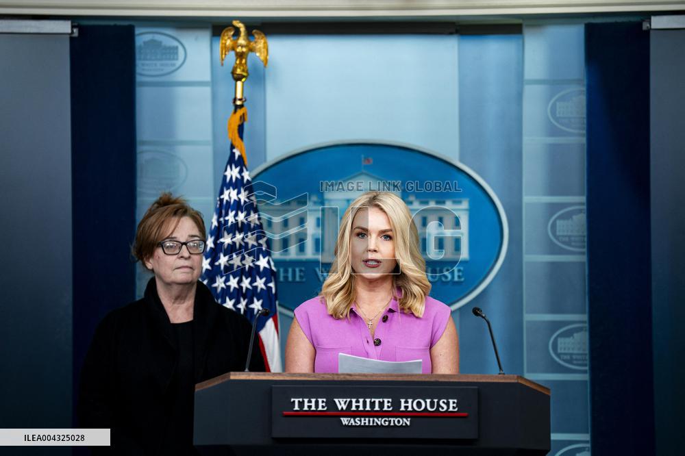 News Conference In The James S. Brady Press Briefing Room - DC