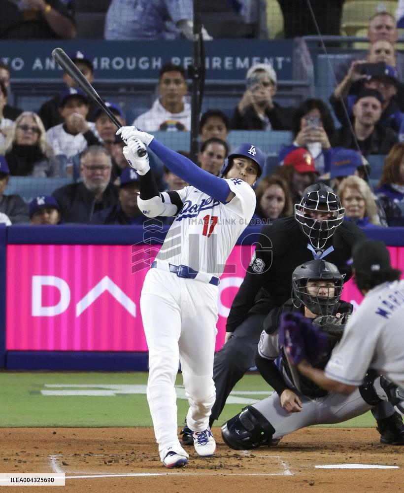 Baseball: Rockies vs. Dodgers