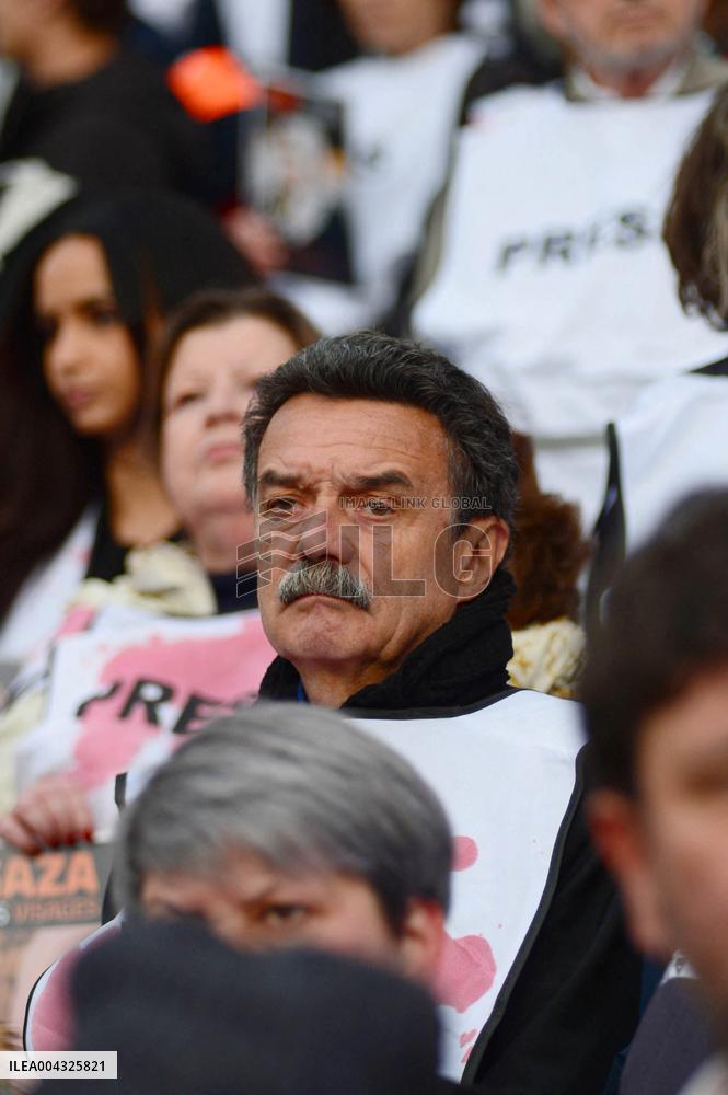 French Journalists In Support Of Palestinian Journalists Killed In Gaza - Paris