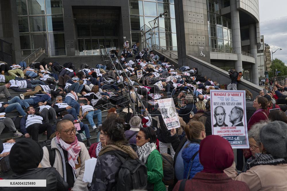 French Journalists In Support Of Palestinian Journalists Killed In Gaza - Paris