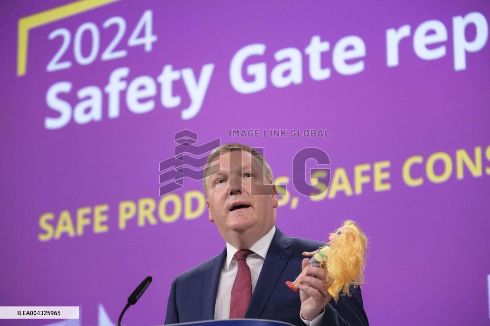 EU Commissions Safety Gate 2024 - Brussels
