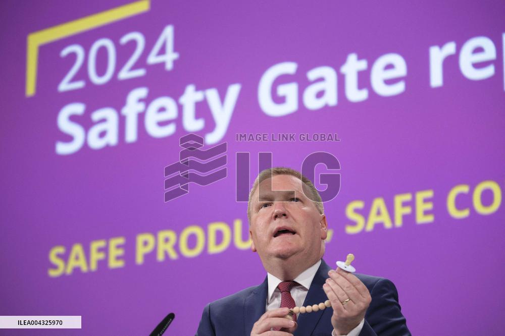 EU Commissions Safety Gate 2024 - Brussels