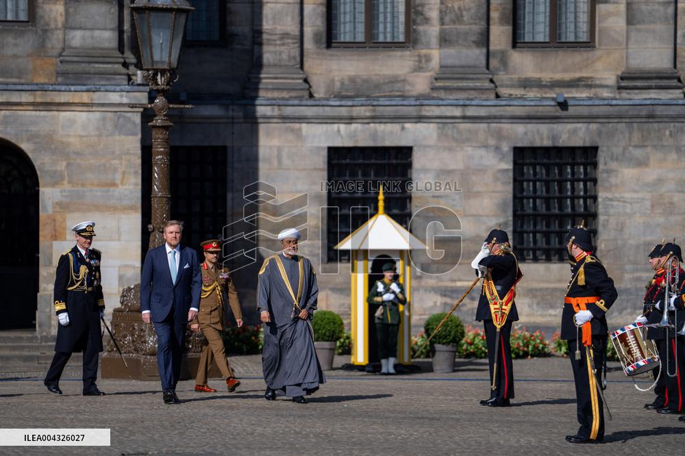Netherlands Royals Receive Oman?s Sultan State Visit - Netherlands