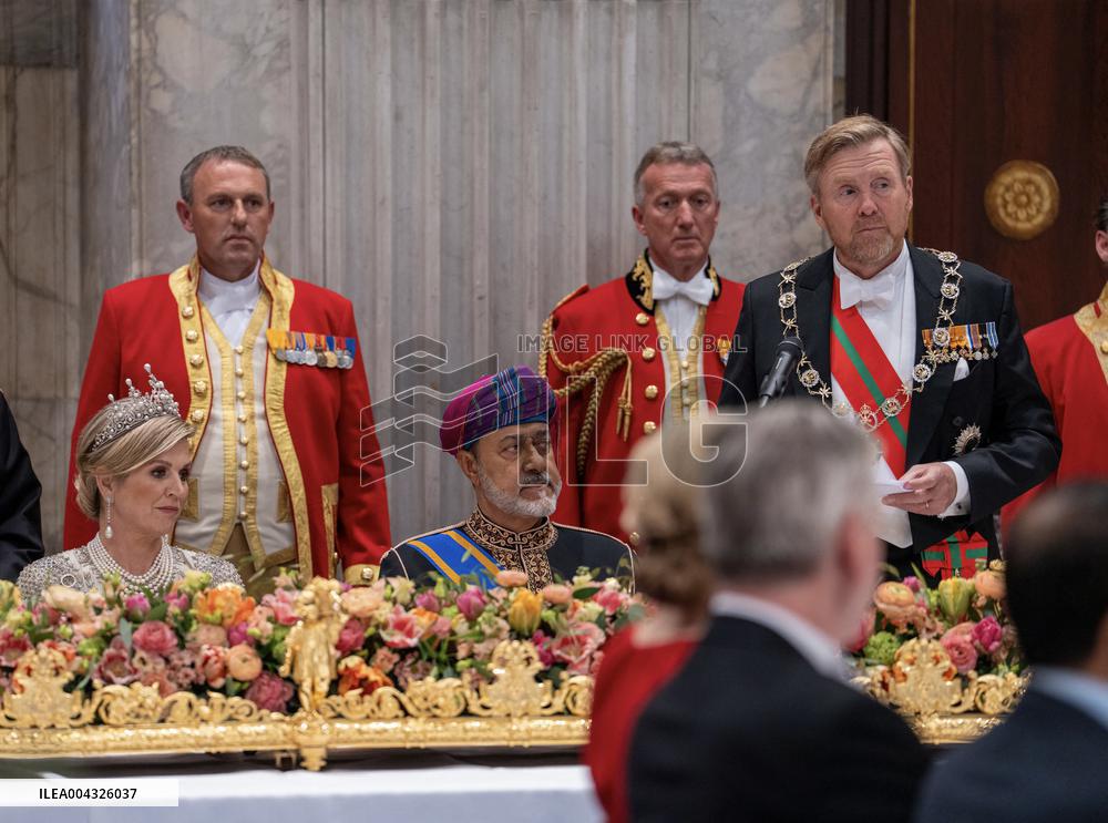 Netherlands Royals Receive Oman?s Sultan State Visit - Netherlands