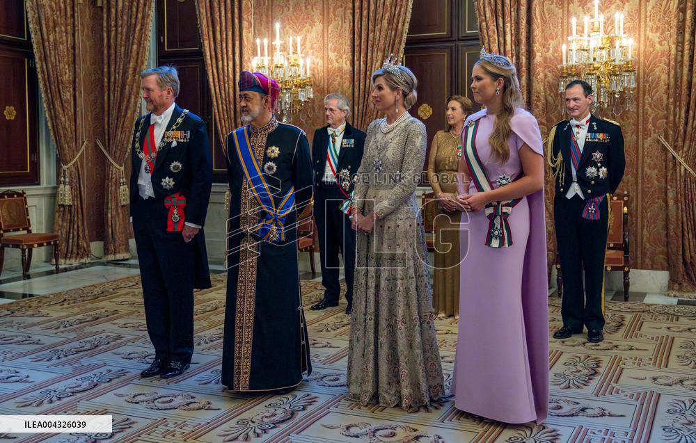 Netherlands Royals Receive Oman?s Sultan State Visit - Netherlands