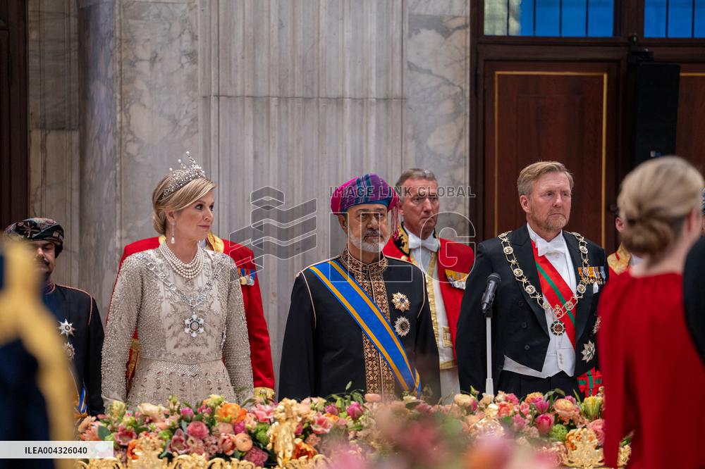 Netherlands Royals Receive Oman?s Sultan State Visit - Netherlands