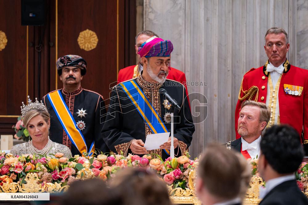 Netherlands Royals Receive Oman?s Sultan State Visit - Netherlands